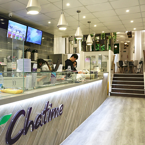 Chatime, Nottingham, Interior Design, Dezigne